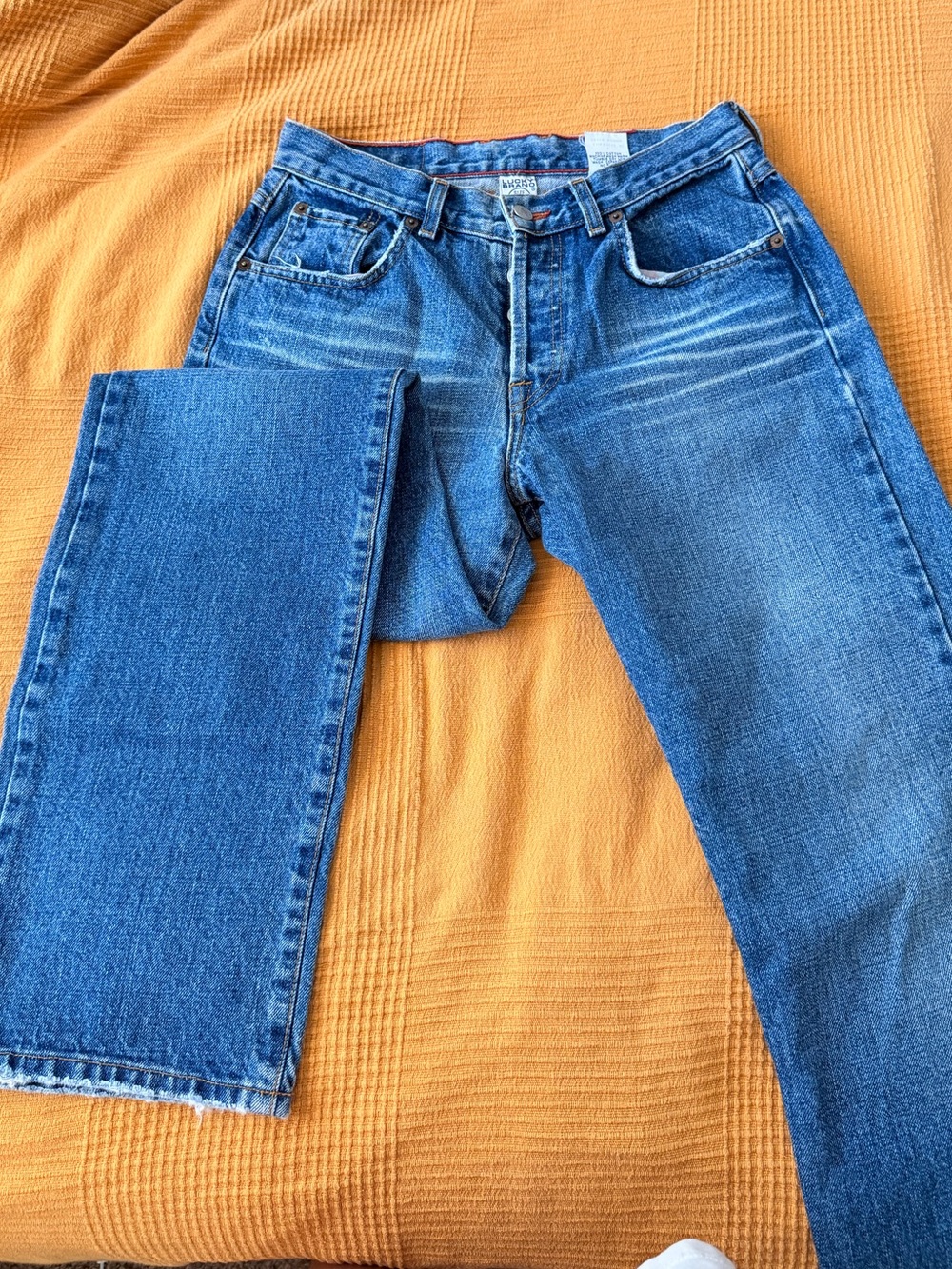 Lucky Brand Women's Medium Blue Straight-Leg Jeans
